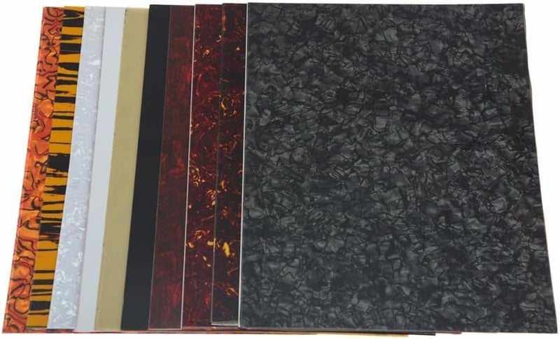 ROZILO Black Pearl 20x25cm Acoustic Guitar Self Adhesive Pickguard Blank Material Scratch Plate Sheet - Image 3